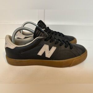 New Balance Black and White Athletic Shoes